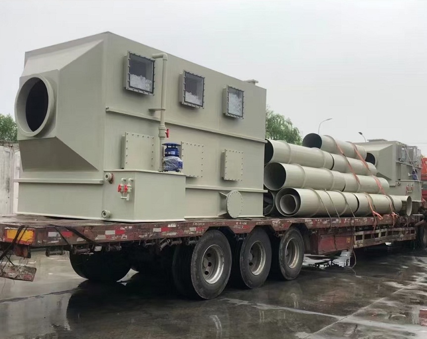 活性炭箱喷淋装置安装